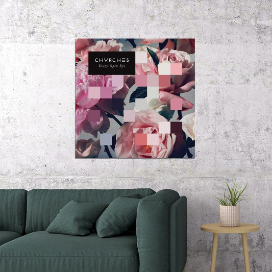 Chvrches Album Cover Art Synth-pop Music Poster Band Music Print - xonomax