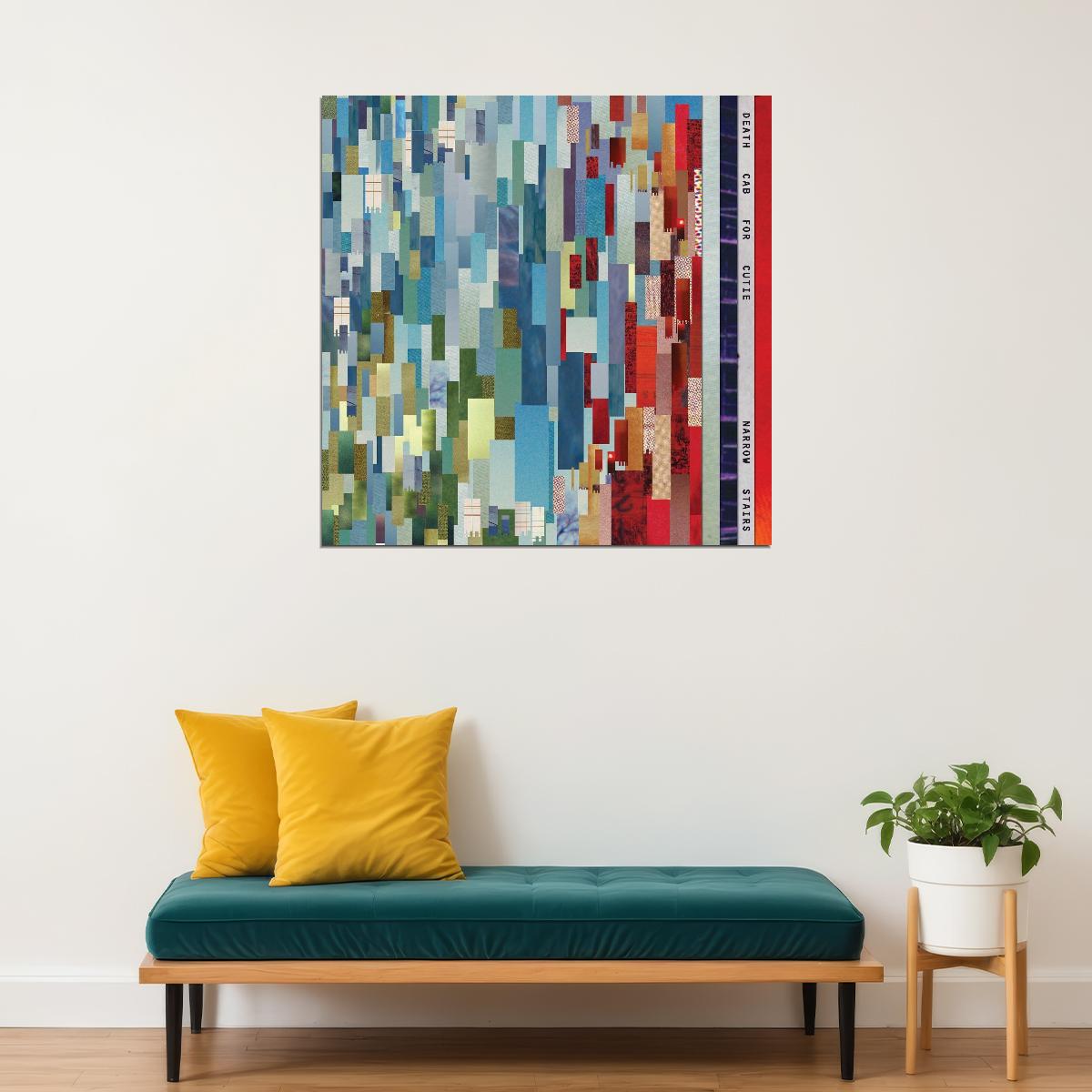 Death Cab For Cutie Band Poster Indie Rock Music Wall Art Alternative Band Print - xonomax