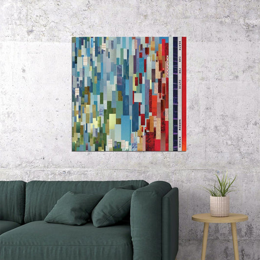 Death Cab For Cutie Band Poster Indie Rock Music Wall Art Alternative Band Print - xonomax