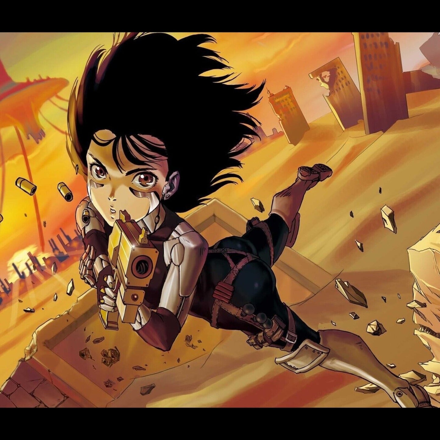 Alita: Battle Angel Movie Poster Sci-fi Film Wall Art Manga Adaptation Print - xonomax
