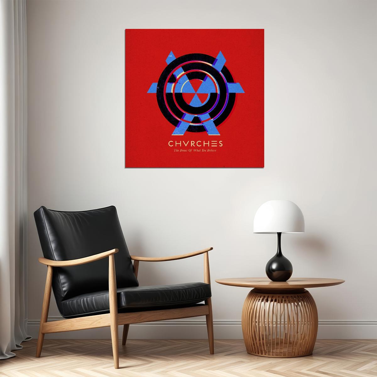 Chvrches Album Cover Art Synth-pop Music Poster Band Music Print - xonomax