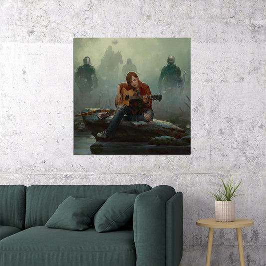 The Last Of Us Video Game Poster Iconic Post-apocalyptic Adventure Art Print - xonomax