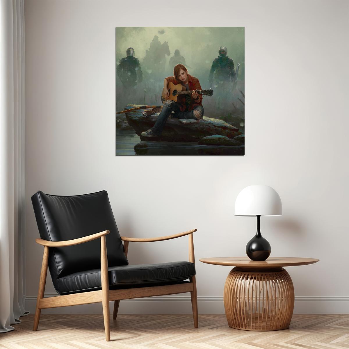 The Last Of Us Video Game Poster Iconic Post-apocalyptic Adventure Art Print - xonomax