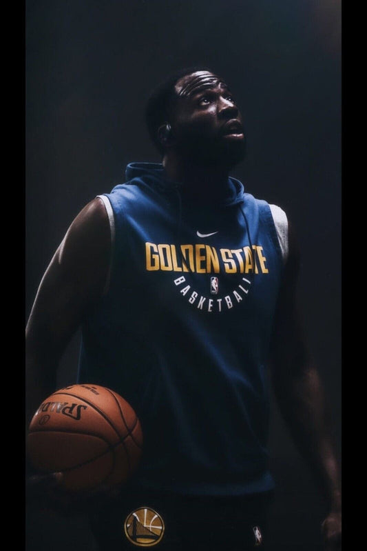Draymond Green Basketball Poster Nba Player Wall Art Golden State Warriors Print - xonomax
