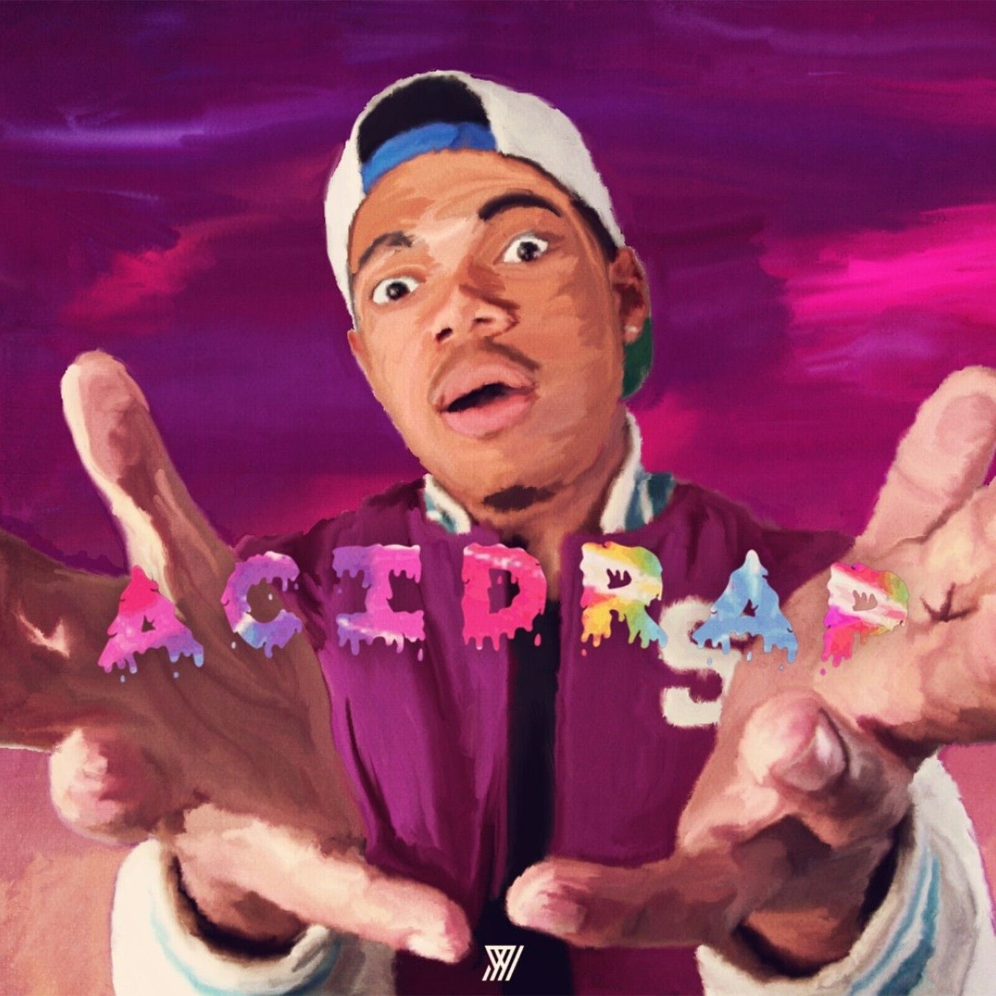 Chance The Rapper Acid Rap Mixtape Cover Art Hip-hop Music Poster Rap Artist Print - xonomax