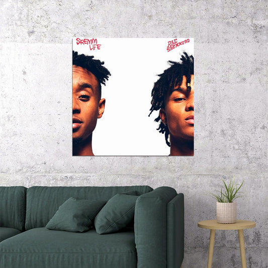 Rae Sremmurd Music Poster Rap Hip-hop Band Wall Print - xonomax