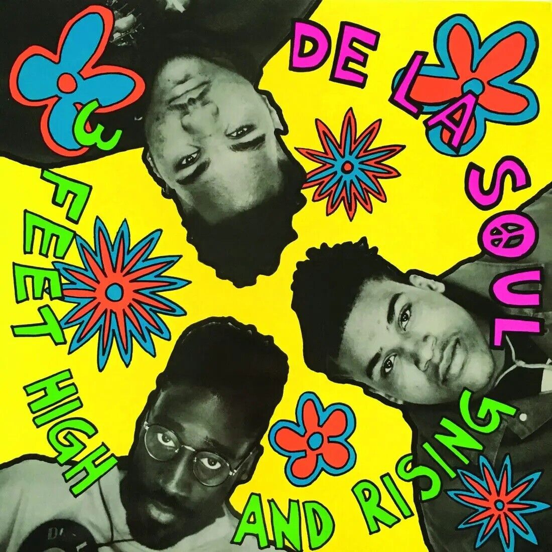 De La Soul Album Cover Art Hip-hop Music Poster Rap Group Music Print - xonomax