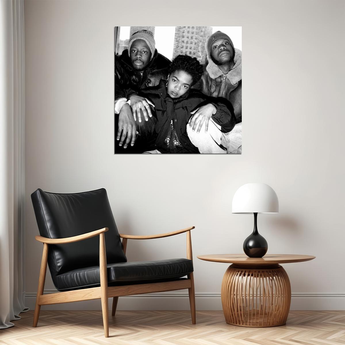 The Fugees Album Cover Art Music Poster Iconic Hip Hop Group Print - xonomax