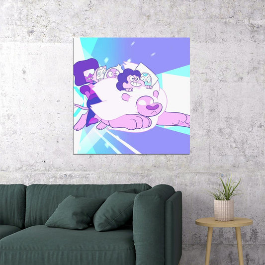 Steven Universe Tv Show Movie Poster Animated Series Kids Print - xonomax