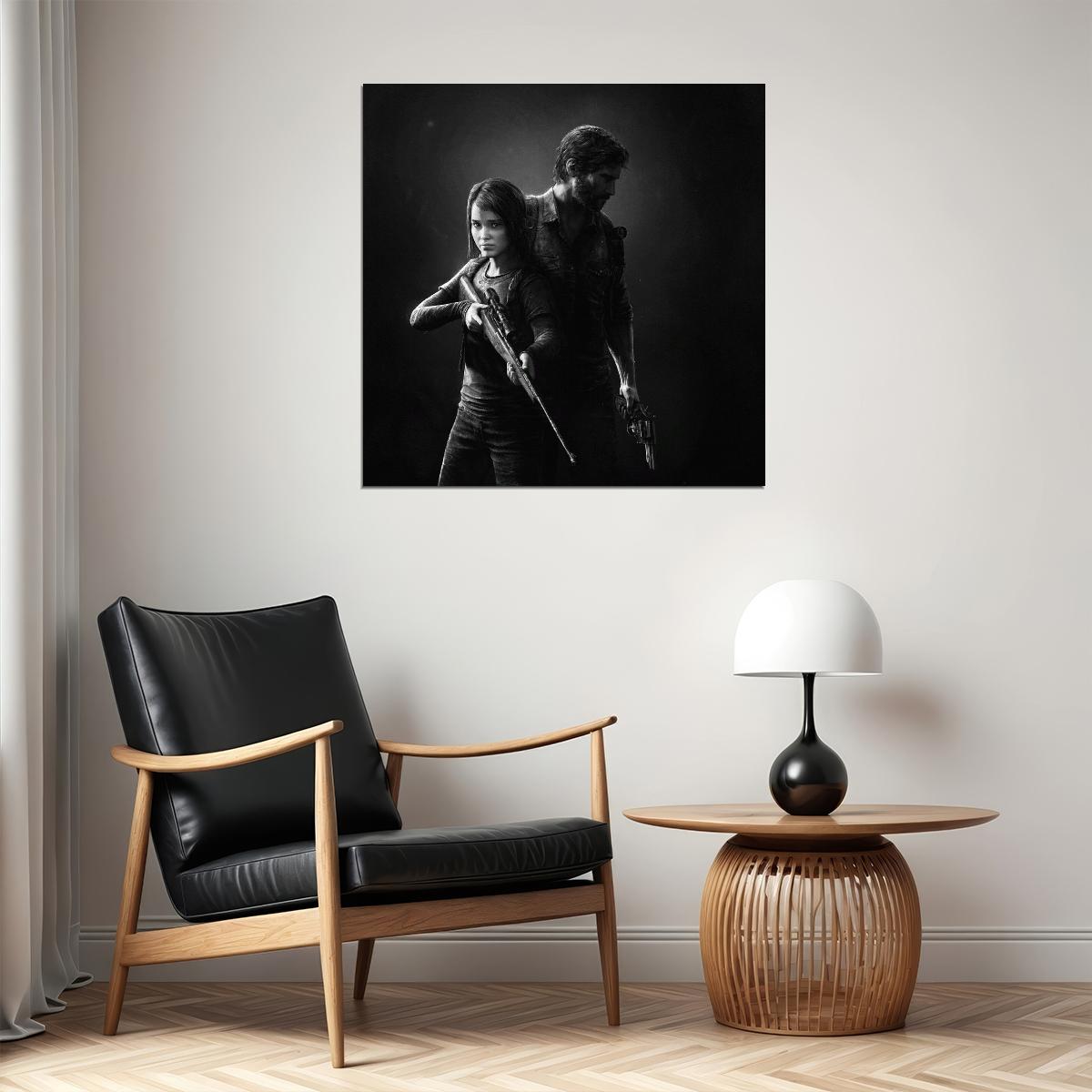The Last Of Us Video Game Poster Iconic Post-apocalyptic Adventure Art Print - xonomax