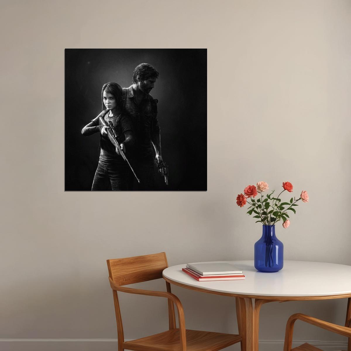 The Last Of Us Video Game Poster Iconic Post-apocalyptic Adventure Art Print - xonomax