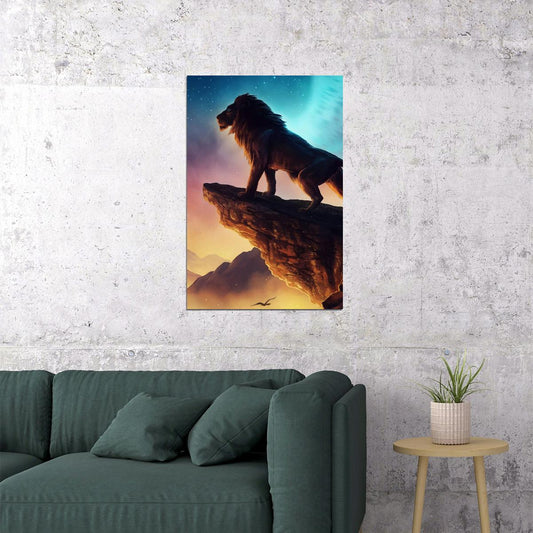 The Lion King Classic Disney Movie Poster Iconic Animated Film Art Print - xonomax