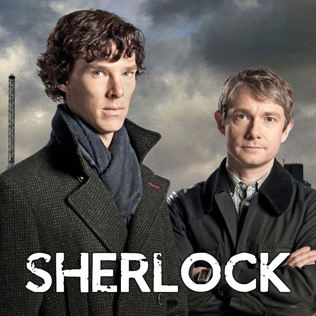 Sherlock Tv Show Movie Poster Detective Series Wall Print