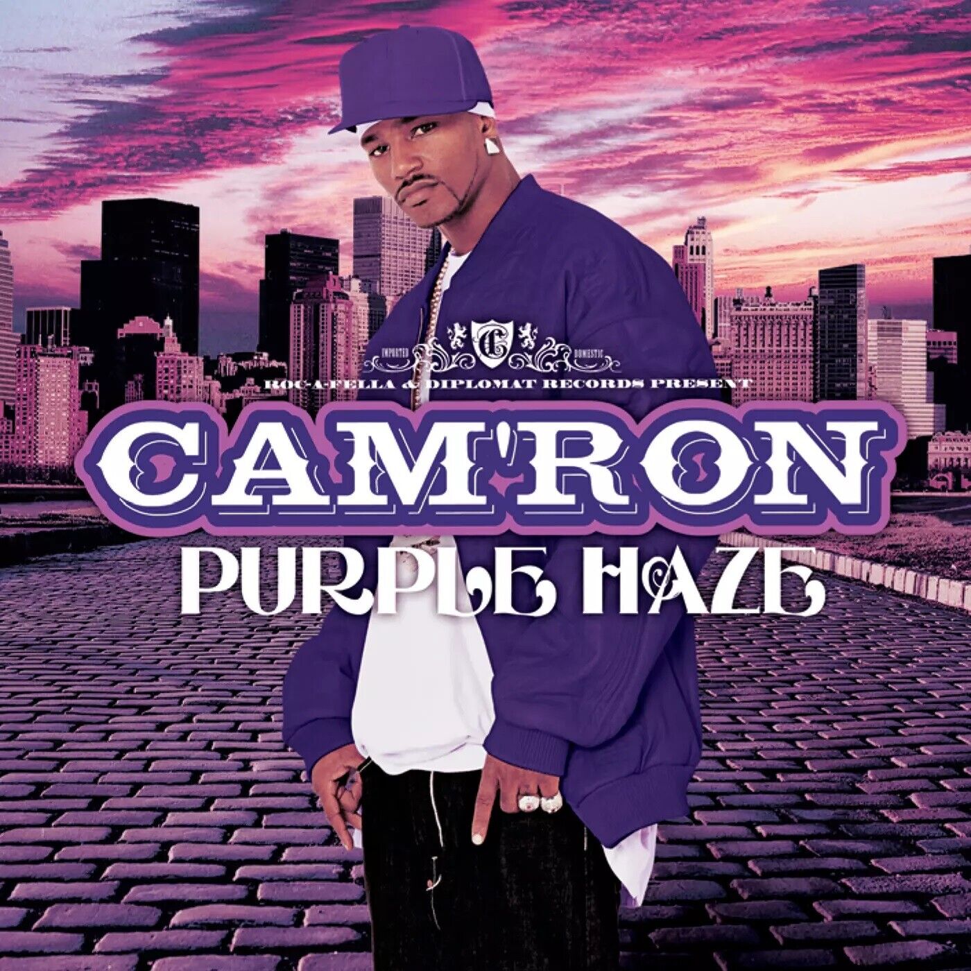 Cam'ron Purple Haze Album Cover Art Hip-hop Music Poster Rap Music Print - xonomax