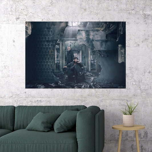 Sherlock Tv Show Movie Poster Detective Series Wall Print - xonomax