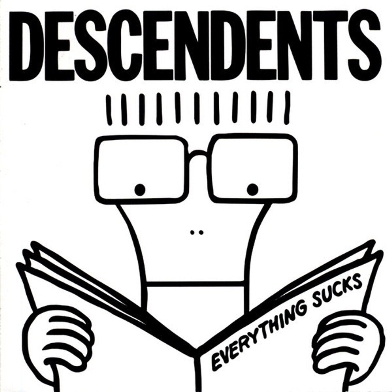 Descendents Everything Sucks Album Cover Art Punk Rock Music Poster Band Music Print - xonomax