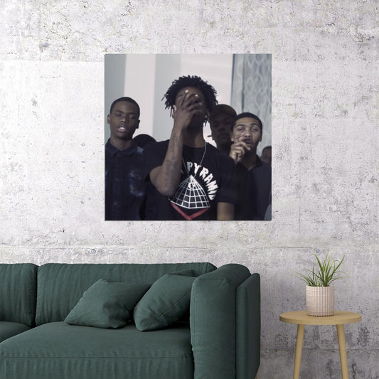 Polo G Music Poster Rap Hip-hop Artist Wall Print - xonomax