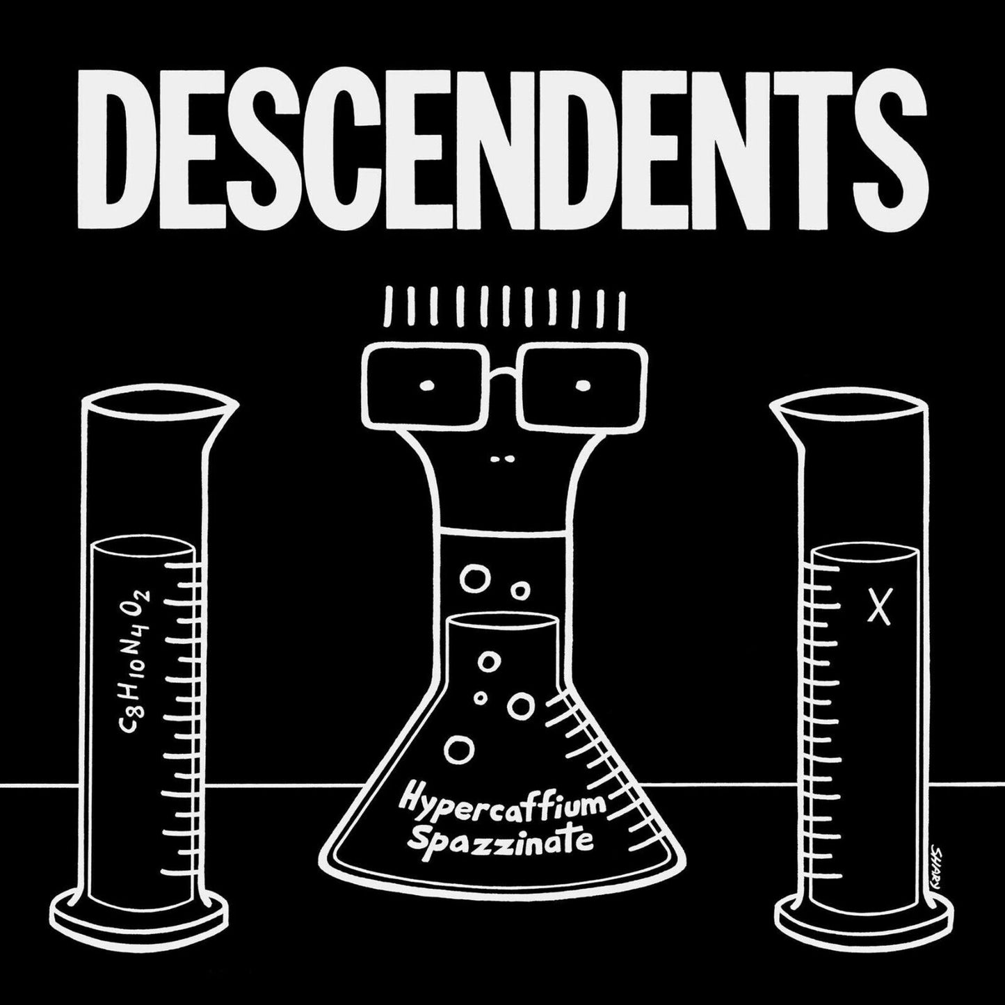 Descendents Hypercaffium Spazzinate Album Cover Art Punk Rock Music Poster Band Music Print - xonomax