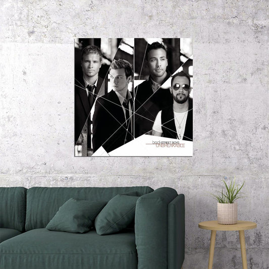 Backstreet Boys Album Cover Art Pop Music Poster 90s 00s Boy Band Music Print - xonomax