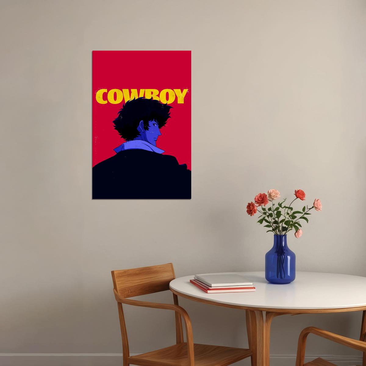 Cowboy Bebop Anime Poster Japanese Animation Wall Art Sci-fi Manga Print - xonomax
