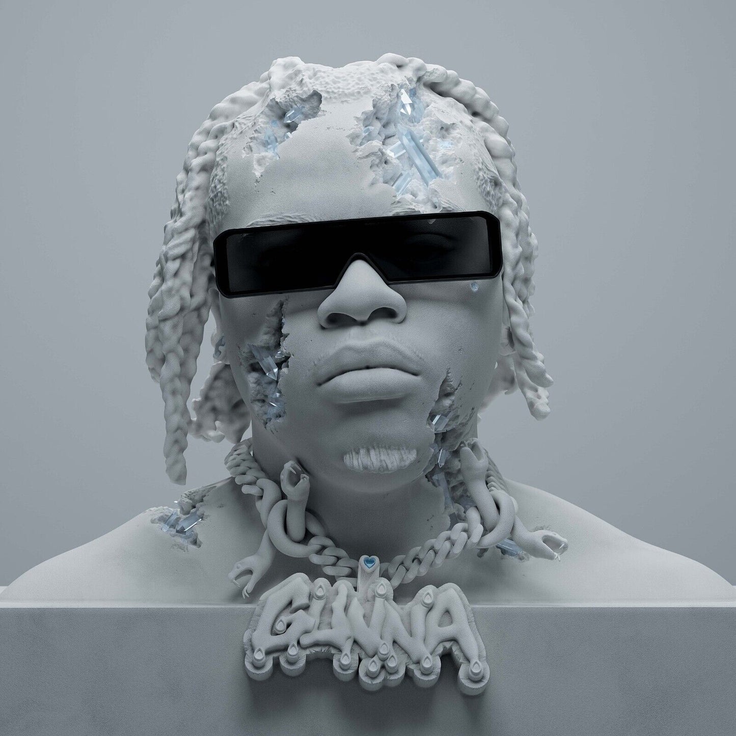 Gunna Ds4ever Album Cover Art Hip-hop Music Poster Rap Artist Music Print - xonomax