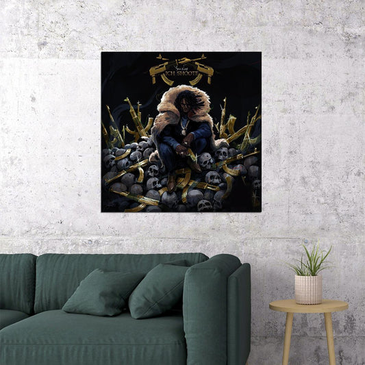 Young Nudy Rich Shooter Album Cover Art Rapper Music Poster - xonomax