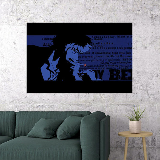 Cowboy Bebop Anime Poster Japanese Animation Wall Art Sci-fi Manga Print - xonomax