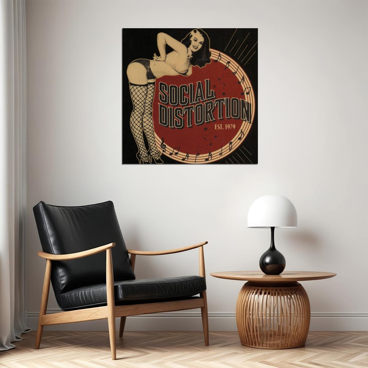 Social Distortion Album Cover Art Music Poster Punk Band Wall Print - xonomax