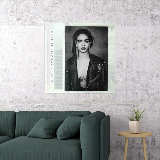 Rihanna Music Poster Singer Wall Art Print - xonomax