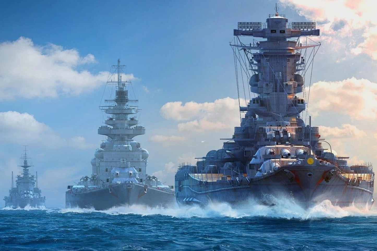 Warships Battleships World Of Warships Video Game Poster - xonomax