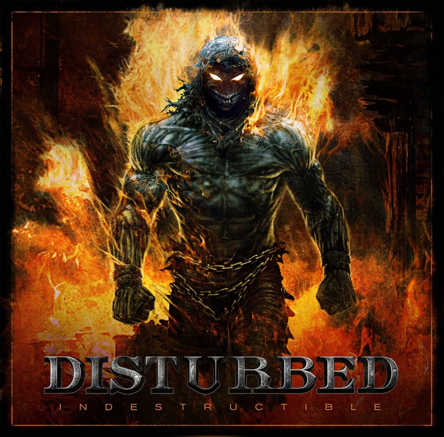 Disturbed Indestructible Album Cover Art Rock Music Poster Heavy Metal Band Music Print - xonomax