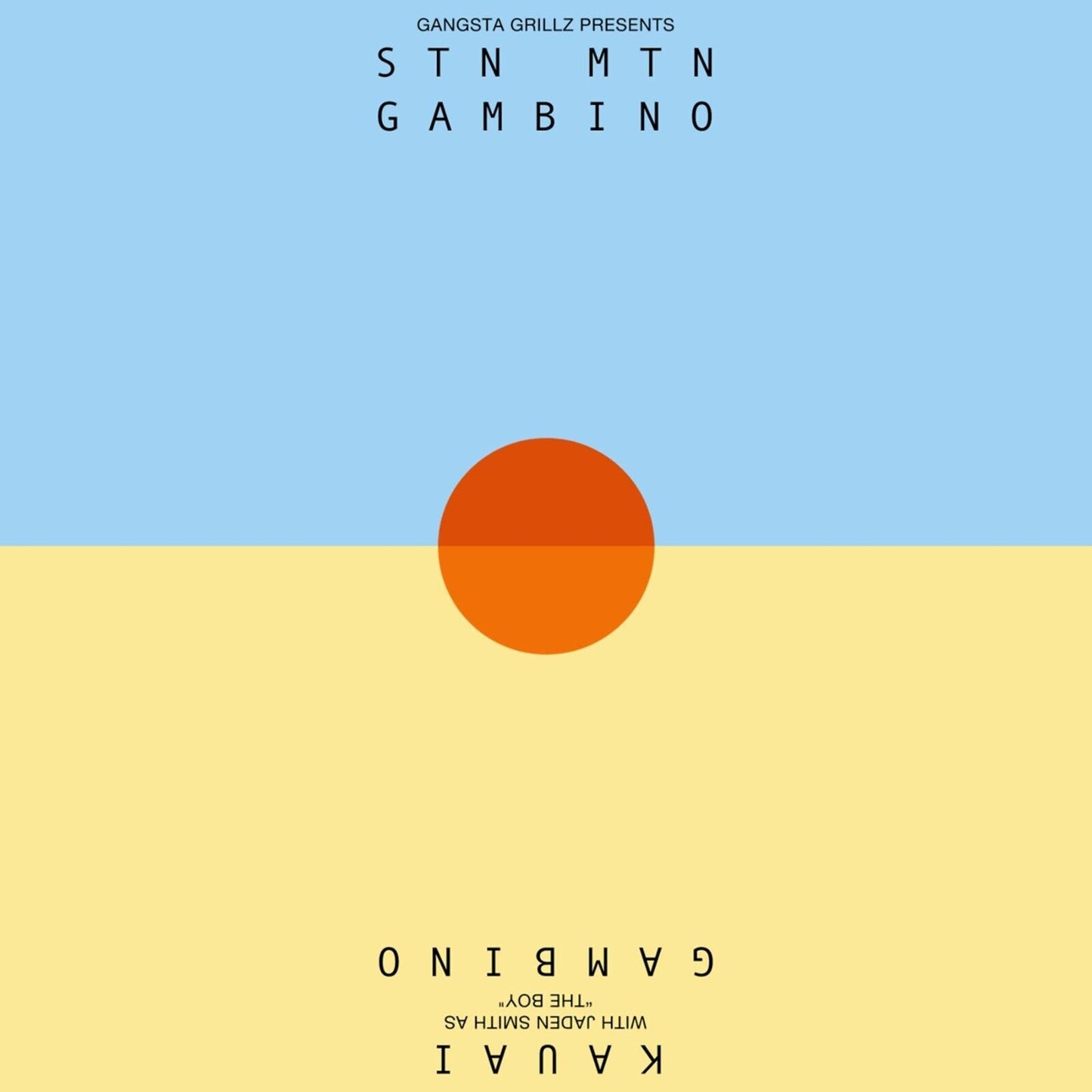 Childish Gambino Stn Mtn / Kauai Album Cover Art Hip-hop Music Poster Rap Artist Print - xonomax