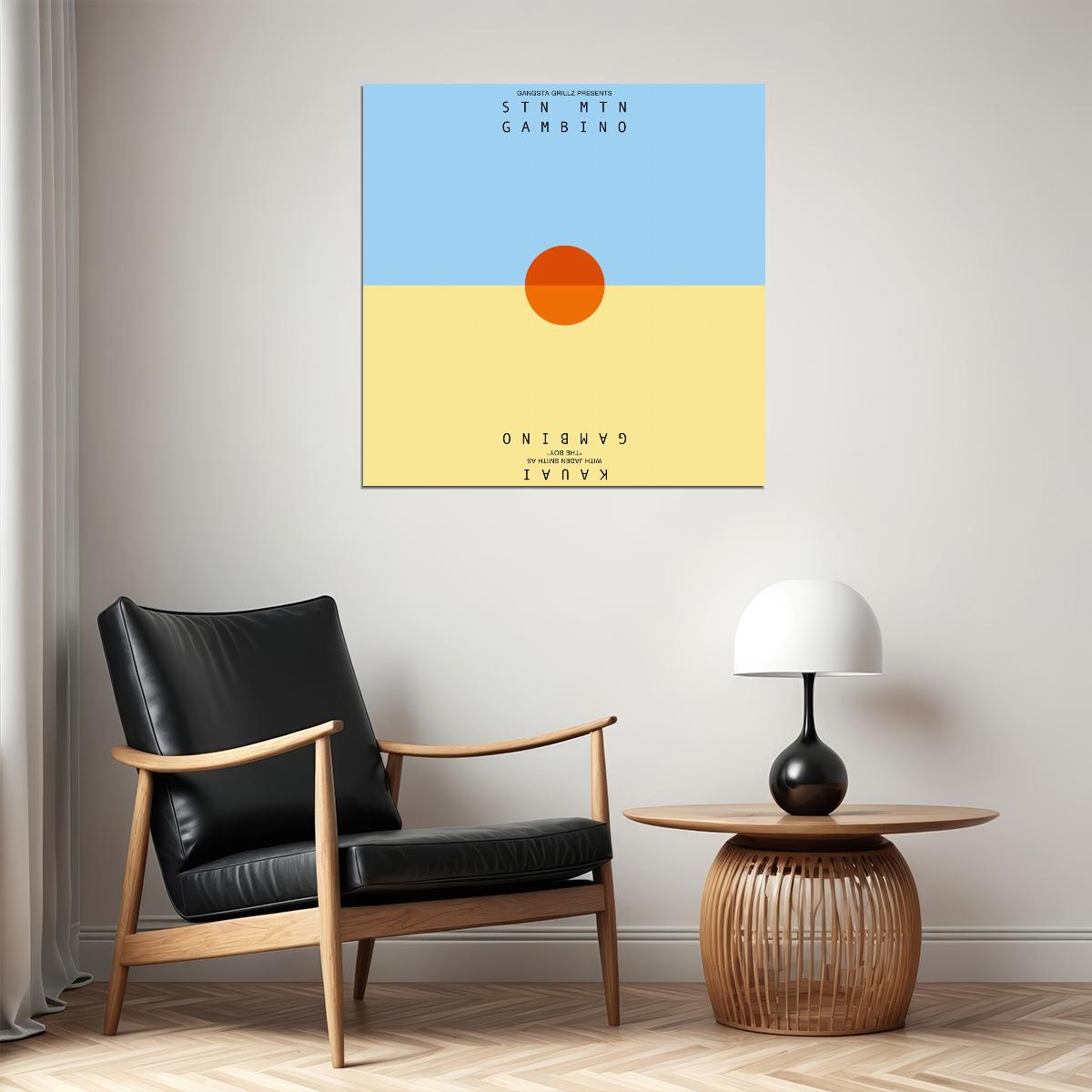 Childish Gambino Stn Mtn / Kauai Album Cover Art Hip-hop Music Poster Rap Artist Print - xonomax