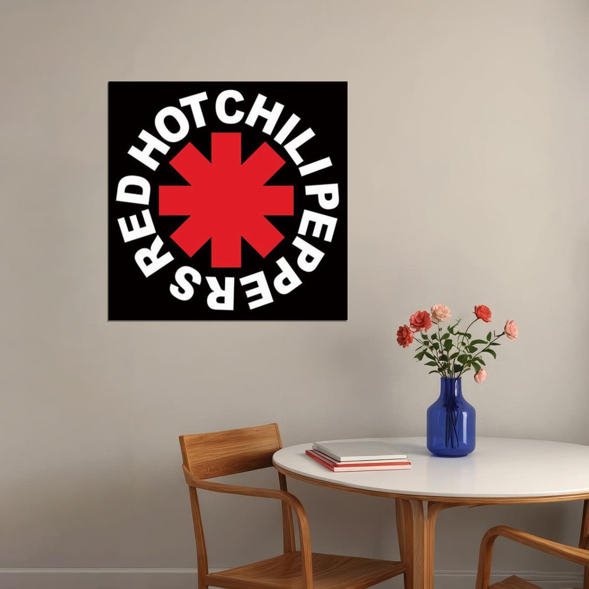 Red Hot Chili Peppers Album Cover Art Rock Music Poster Band Wall Print - xonomax
