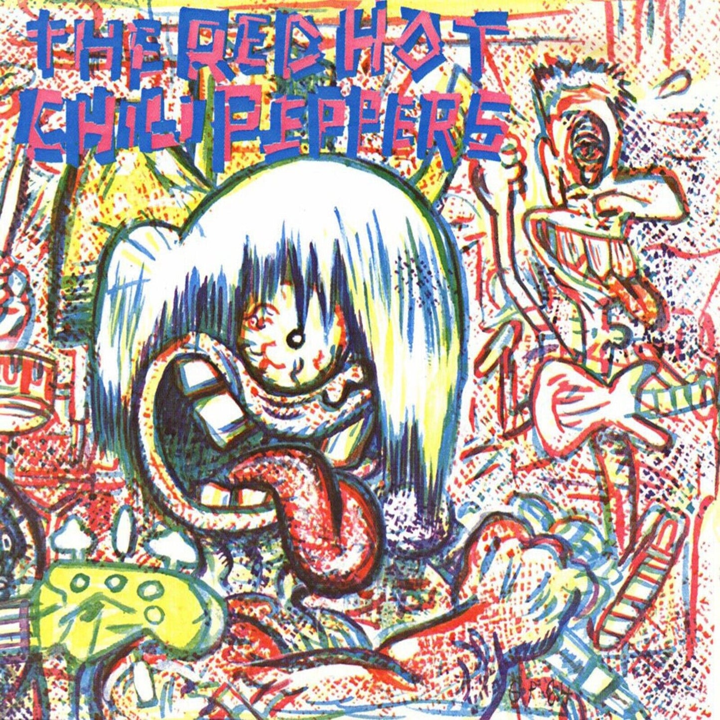 Red Hot Chili Peppers Album Cover Art Rock Music Poster Band Wall Print - xonomax