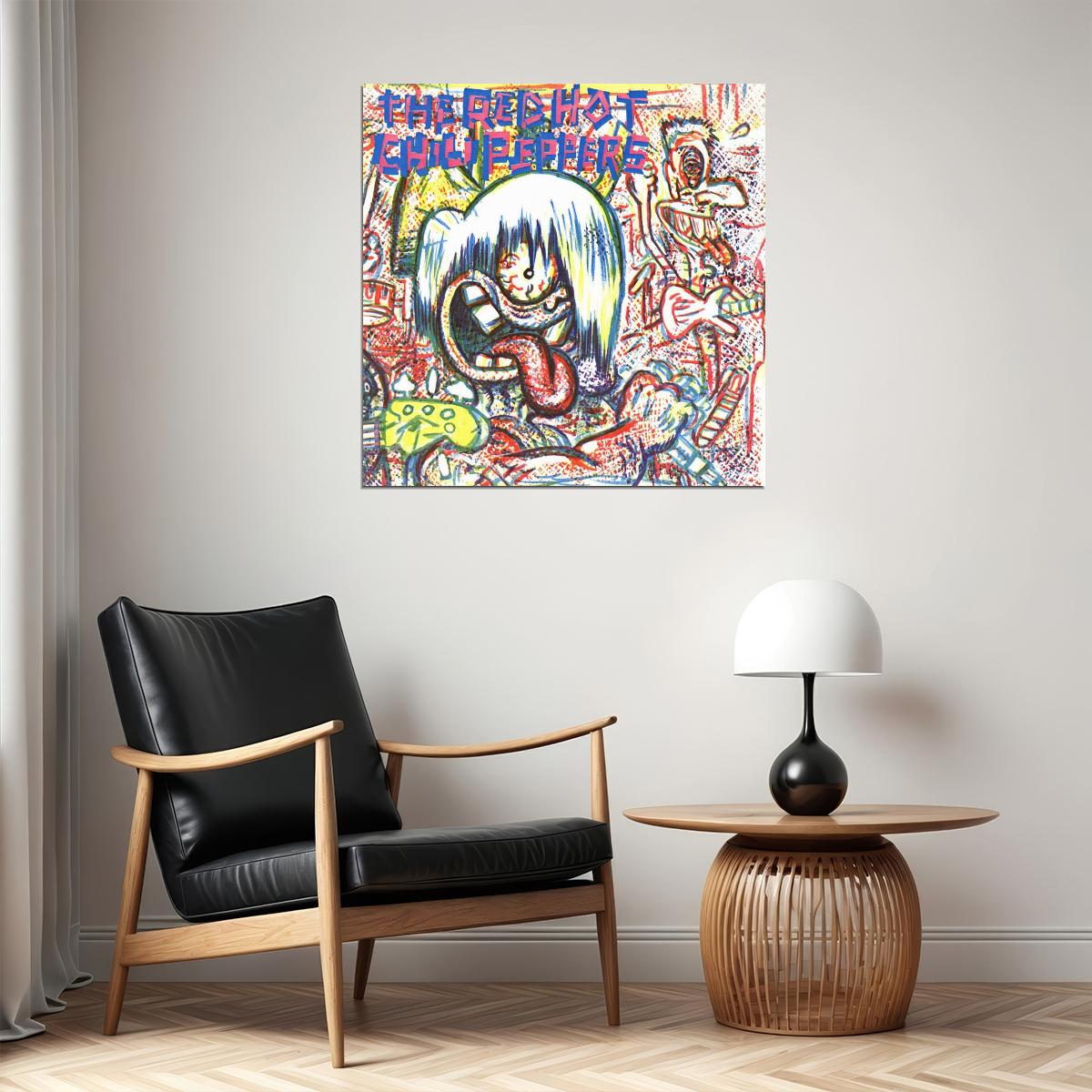 Red Hot Chili Peppers Album Cover Art Rock Music Poster Band Wall Print - xonomax