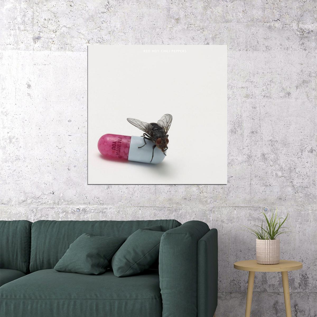 Red Hot Chili Peppers I'm With You Album Cover Art Rock Music Poster Band Wall Print - xonomax