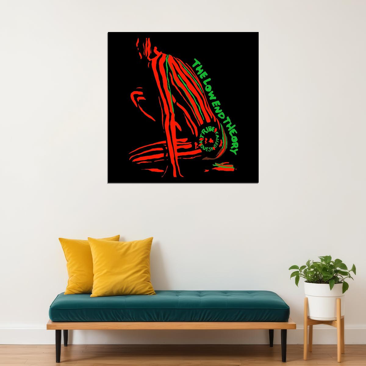 A Tribe Called Quest The Low End Theory Album Cover Art Hip-hop Music Poster Rap Print - xonomax