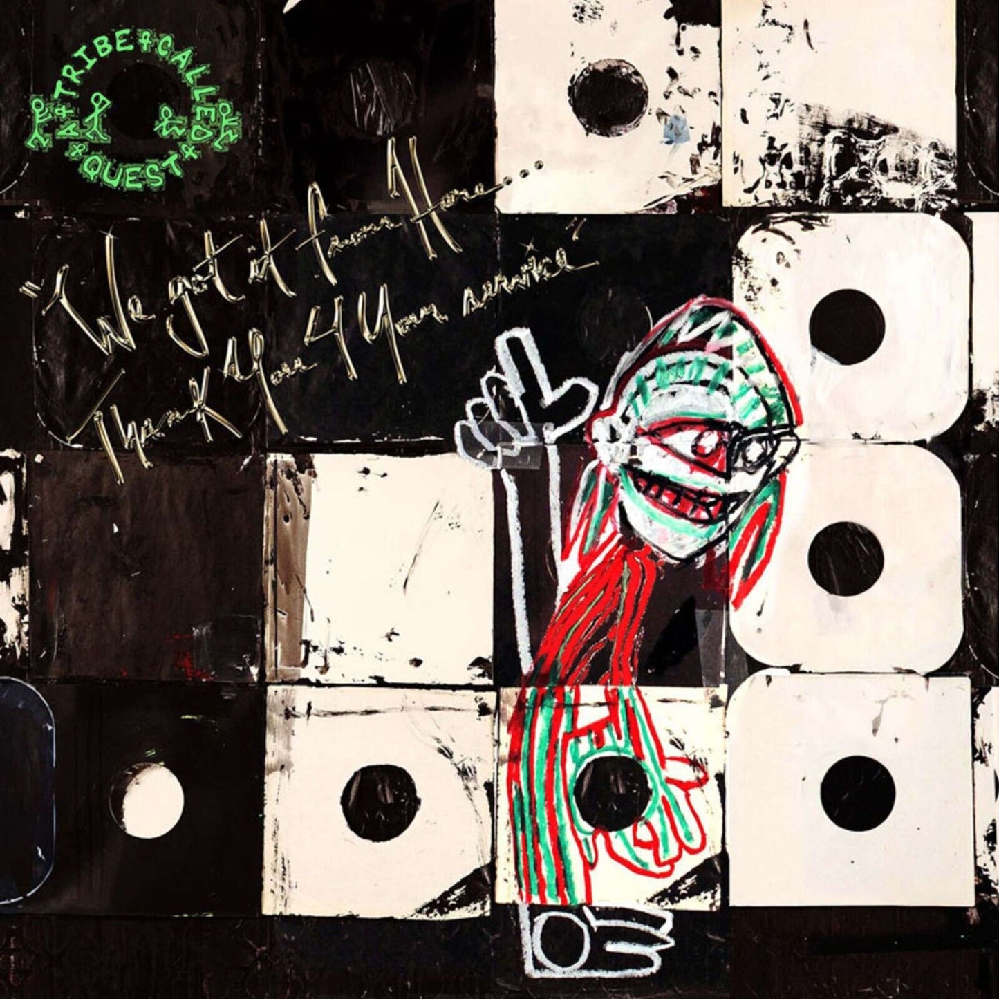 A Tribe Called Quest We Got It From Here... Album Cover Art Hip-hop Music Poster Rap Print - xonomax