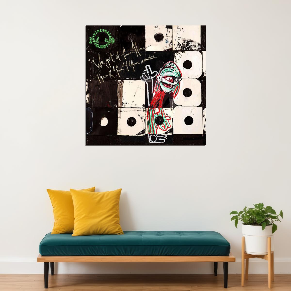 A Tribe Called Quest We Got It From Here... Album Cover Art Hip-hop Music Poster Rap Print - xonomax