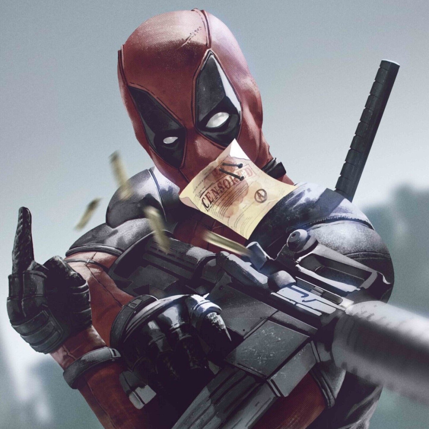 Deadpool Movie Poster Marvel Superhero Wall Art Action Film Print - xonomax