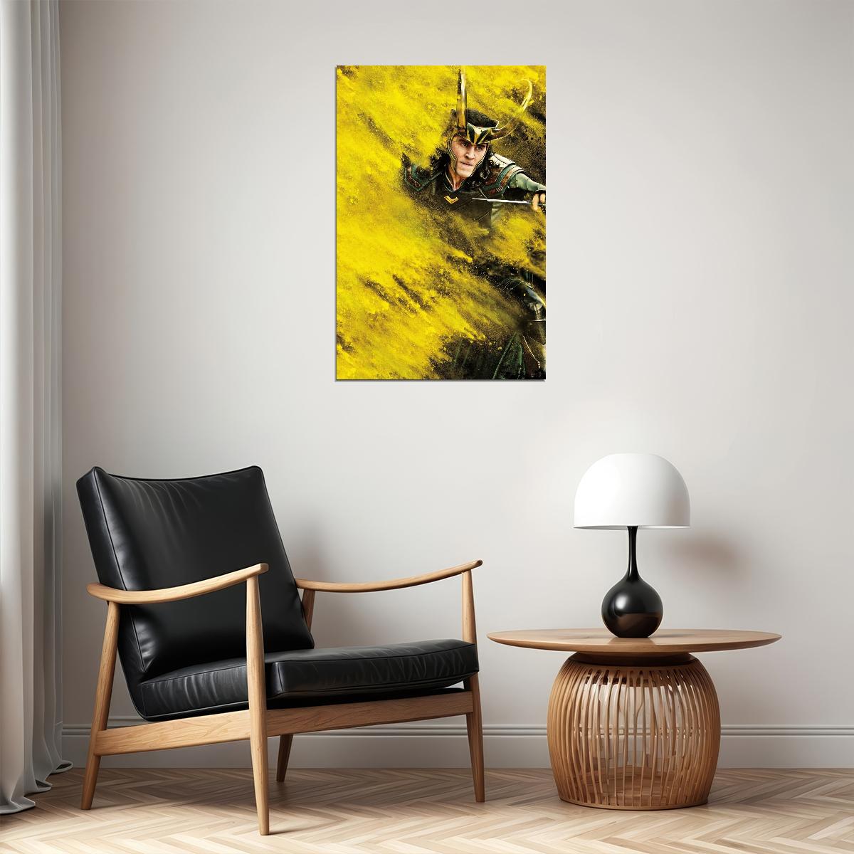Asgard's Loki Poster Marvel Comics Supervillain Wall Art Comic Book And Movie Print - xonomax
