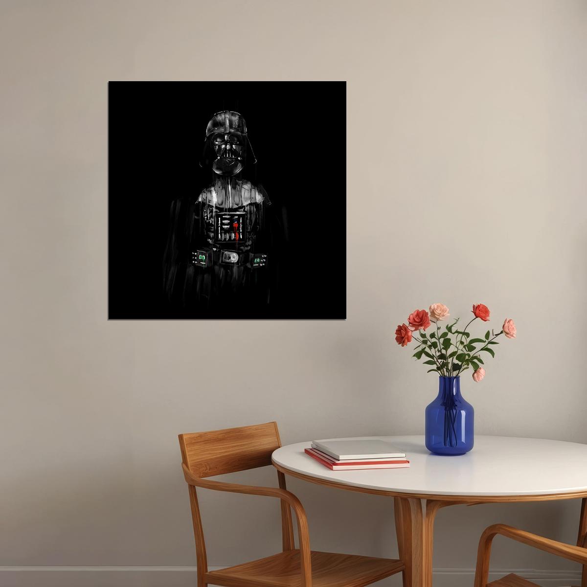 Star Wars Darth Vader Sci-fi Movie Poster - xonomax