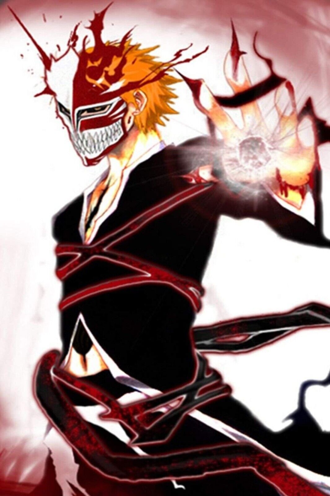 Bleach Ichigo Anime Poster Japanese Animation Wall Art Manga Series Print - xonomax