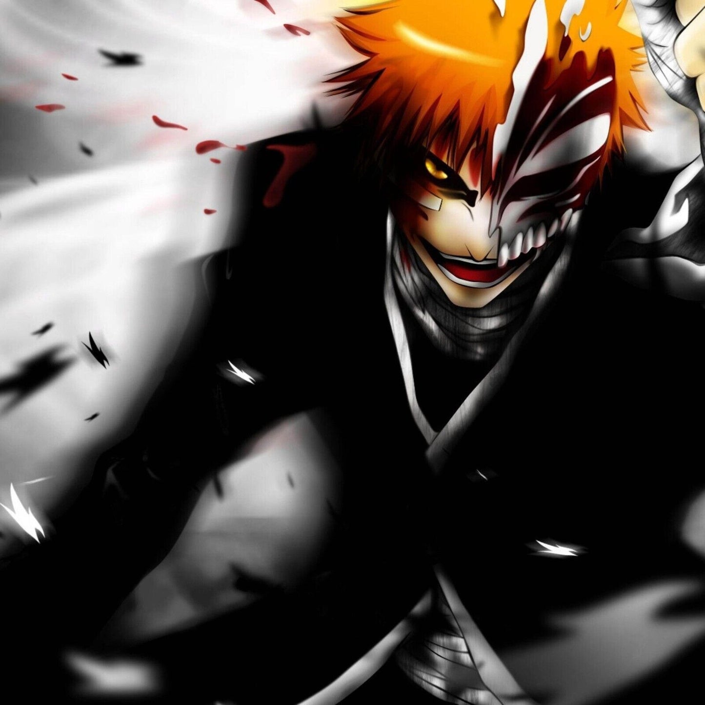 Bleach Ichigo Anime Poster Japanese Animation Wall Art Manga Series Print - xonomax