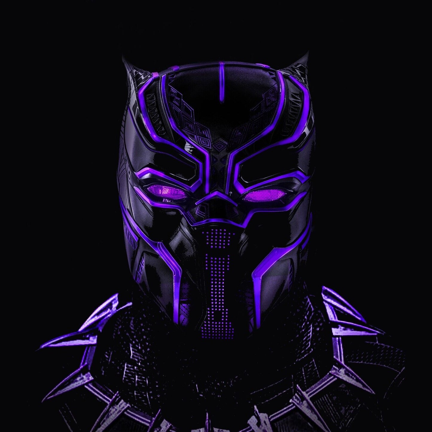 Avenger Black Panther Movie Poster Marvel Superhero Wall Art Comic Book Film Print - xonomax