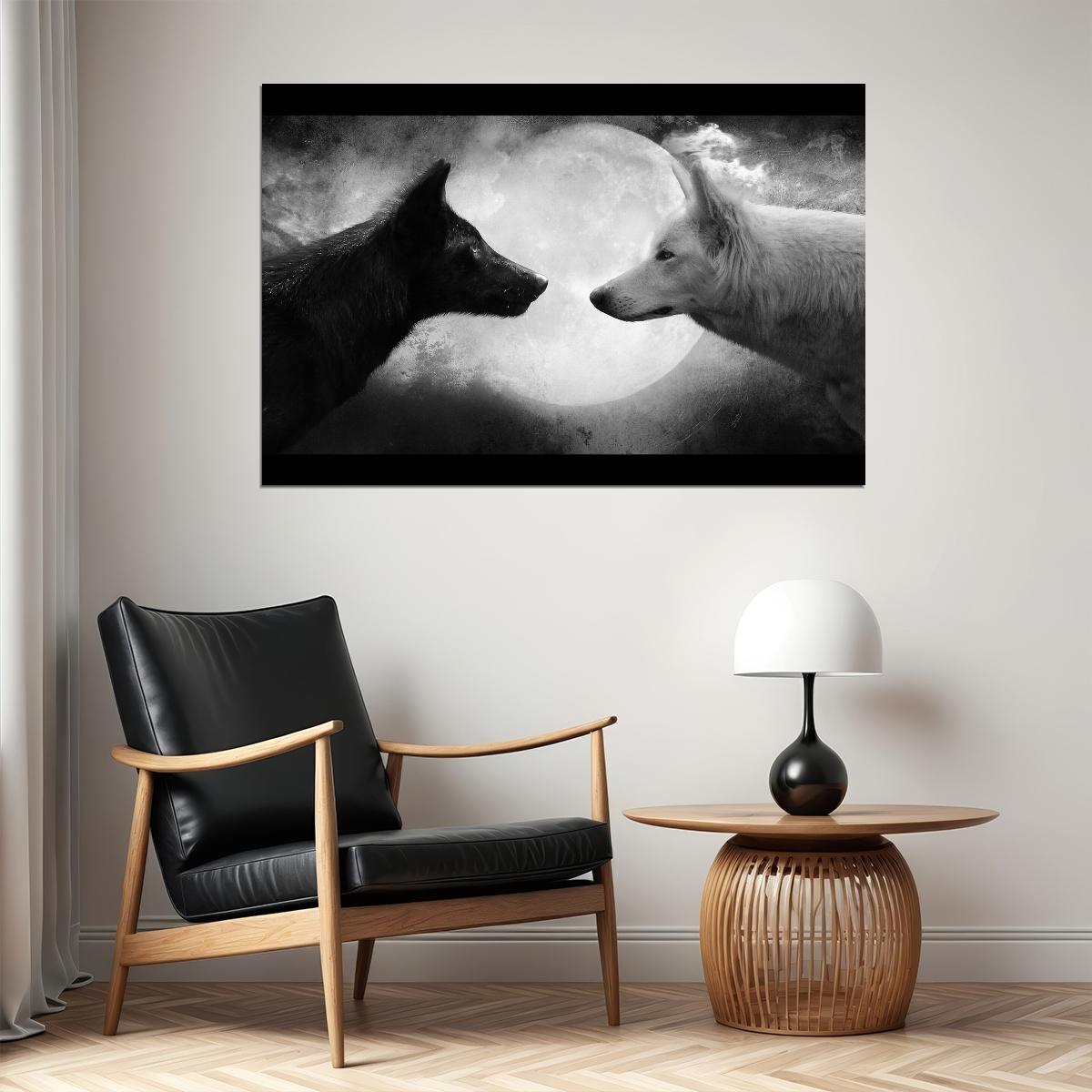 Wolves Animal Poster - xonomax