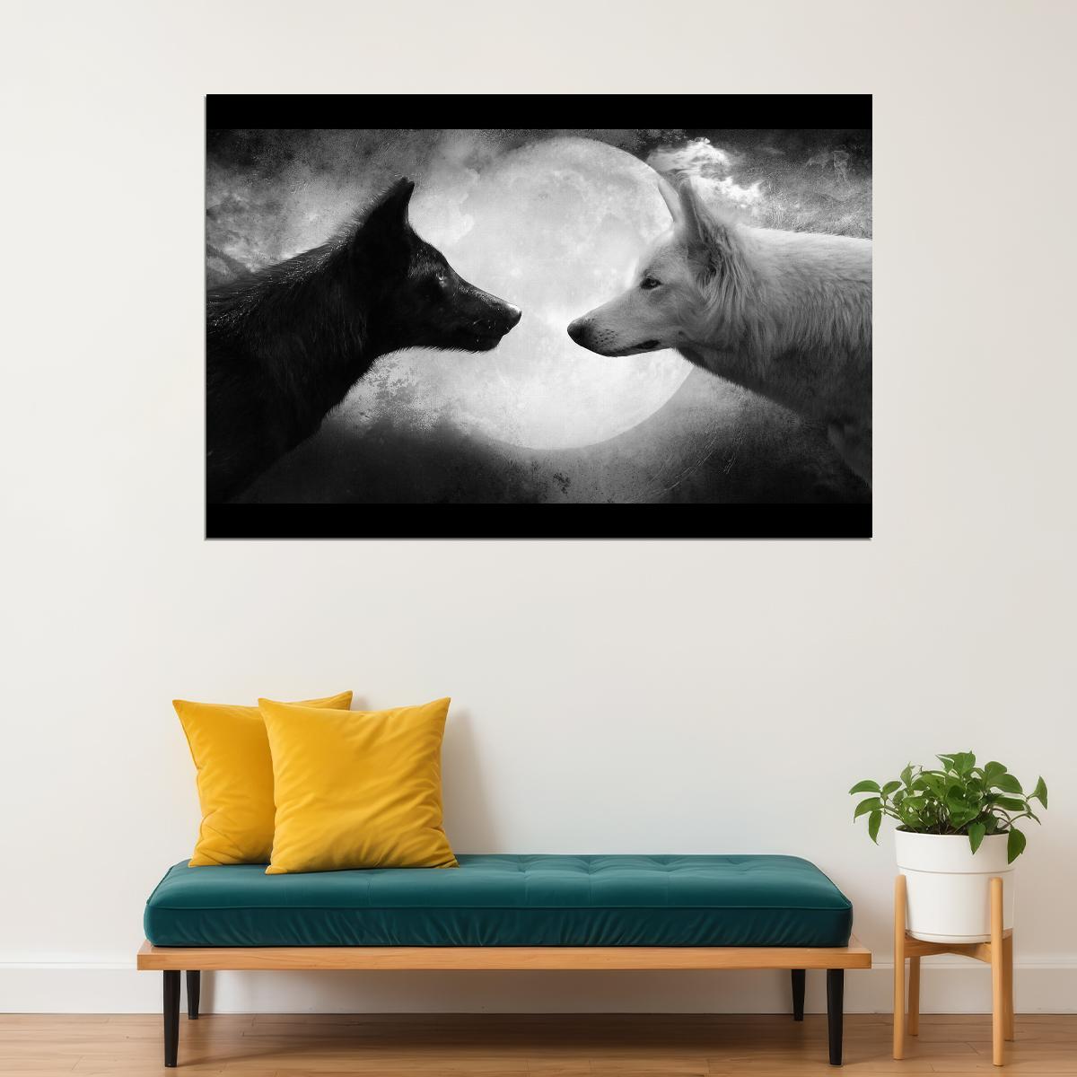 Wolves Animal Poster - xonomax