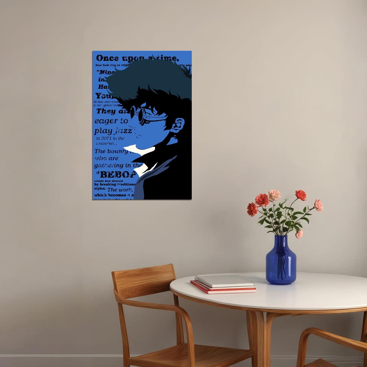 Cowboy Bebop Anime Poster Japanese Animation Wall Art Sci-fi Manga Print - xonomax