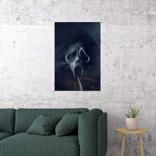 Scream Movie Poster Classic Horror Film Iconic Slasher Wall Print - xonomax